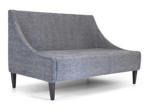 Art. 40555 Sikka canap� 2 places, Canap� 2 places, rembourr� ignifuge, recouvert de tissu