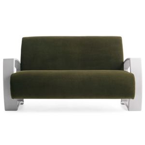 Harmony 01251, Canap avec cadre en bois, assise et dossier rembourrs, revtement en tissu, style moderne