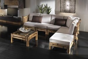 Sofa Kioto, Canap modulable, style ethnique