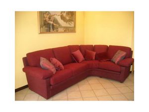 Maximum Sofa, Canapé en tissu rouge, pour un usage résidentiel