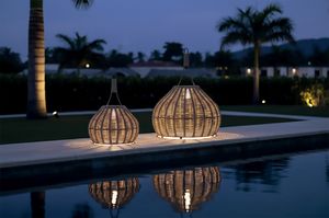 SOLAR, Lampe LED d'ext�rieur, avec tissage de corde