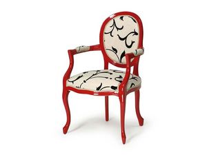 Art.418 armchair, Chaise de style classique, pour hôtels et restaurants