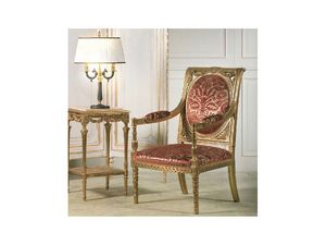 Art. 805 Versailles, Fauteuils avec de riches sculptures faites  la main, pour les salles de salon de style noclassique