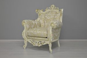 Finlandia tissu fauteuil, Fauteuil sculpt, recouvert de tissus prcieux