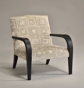 GUIA fauteuil 8238A, Fauteuil dans un style contemporain classique, personnalisable