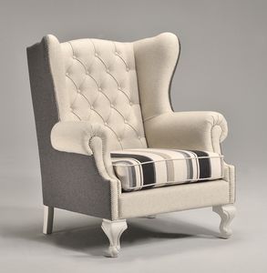 KOLE fauteuil 8540A, Fauteuil de luxe, haute matelass dos, pour les villas