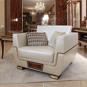 MONTE CARLO / LUX - fauteuil, Fauteuil luxueux pour salons prestigieux