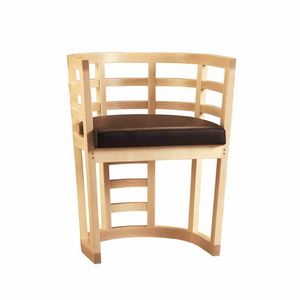 Cartesia 3881/A, Chaise en bois d'rable courb