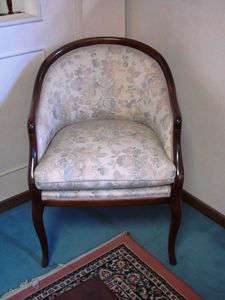 Art. 118, Petit fauteuil avec tissu floral