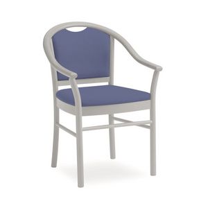 Dolly L1175 3/4 M, Chaise en bois rembourr�, � port�e de main, pour le salon