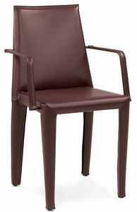Dab chaise avec accoudoir 10.0151, Chaise confortable avec accoudoirs