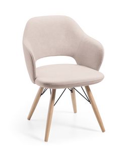 Kira PL, Fauteuil rembourr moderne