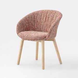 Konny Soft, Fauteuil rembourr�, avec pieds en bois