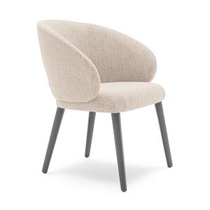Lily 04531, Fauteuil rembourr� aux formes arrondies