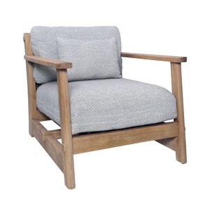 Bhumi 02C3, Fauteuil en bois de teck