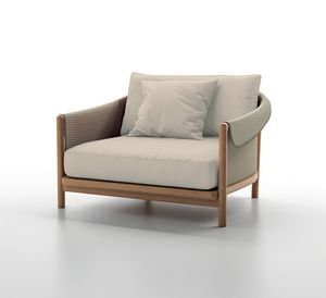COZY P, Fauteuil d'ext�rieur en bois de teck