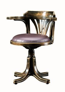 Belinda FA.0161, Bentwood fauteuil pivotant, style classique dans de luxe