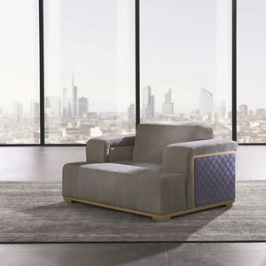 PO73 Cube fauteuil, Fauteuil au design rigoureux