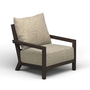 Traccia, Fauteuil en bois au design essentiel