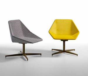 Diamante lounge, Fauteuil lounge inspir de la forme des losanges