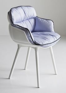 Choppy BP, Fauteuil design en polymre, pour salle d'attente