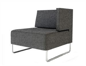 Urban 835 1BL 1BR, Fauteuil modulaire avec accoudoir simple