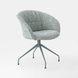 Konny Soft, Chaise avec rembourrage moelleux, base en m�tal