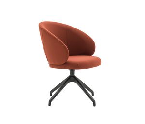 Lily 04533, Fauteuil enveloppant, sur pitement pivotant