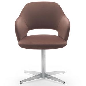 Vivian armchair, Fauteuil avec base pivotante