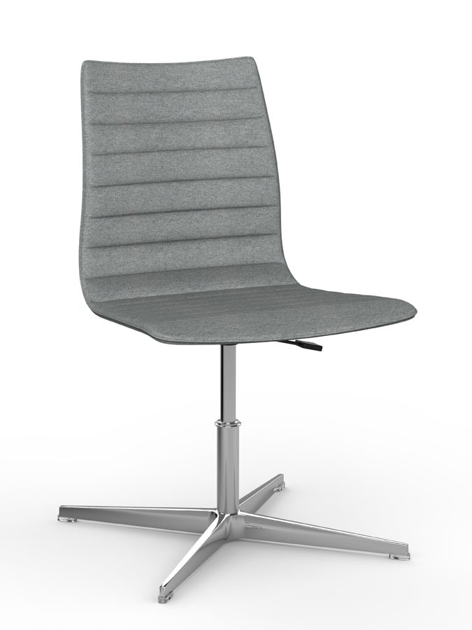 WOODY ELITE, Chaise empilable qui peut être équipé avec tablette écritoire, affiné le design italien, des salles de conférence et de bureau