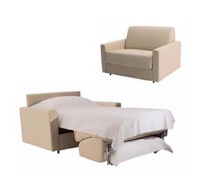 Art. 12297 Lux Fauteuil lit, Fauteuil transformable en lit simple