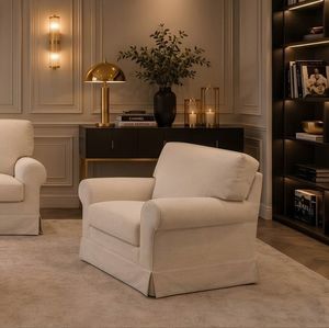 BRIGITTE, Fauteuil avec rev�tement amovible