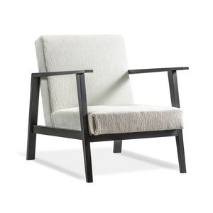 Freya, Fauteuil en bois, avec un grand confort et soutien