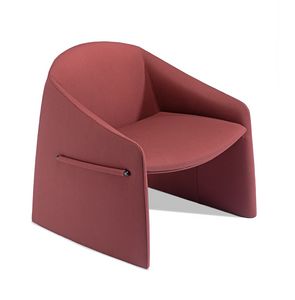 Majorette Lounge, Fauteuil rembourr� et rev�tu avec accoudoirs