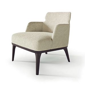 PO80 Shape fauteuil, Fauteuil moderne, avec rembourrage personnalisable