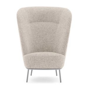 Rose 03943, Fauteuil lounge avec dossier haut