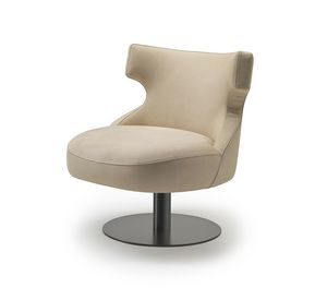 Roxana, Fauteuil sur pi�tement m�tallique pivotant