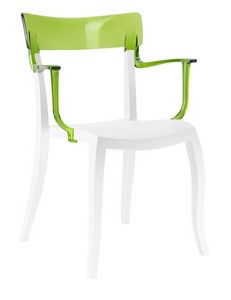 1711, Fauteuil en plastique de couleur, pour l'extrieur