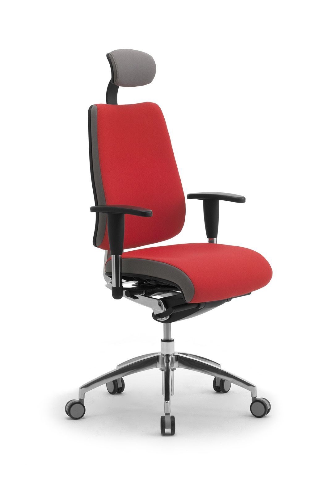 DD Dinamica high executive 53702, Chaise de bureau sur roulettes, avec appui-tête