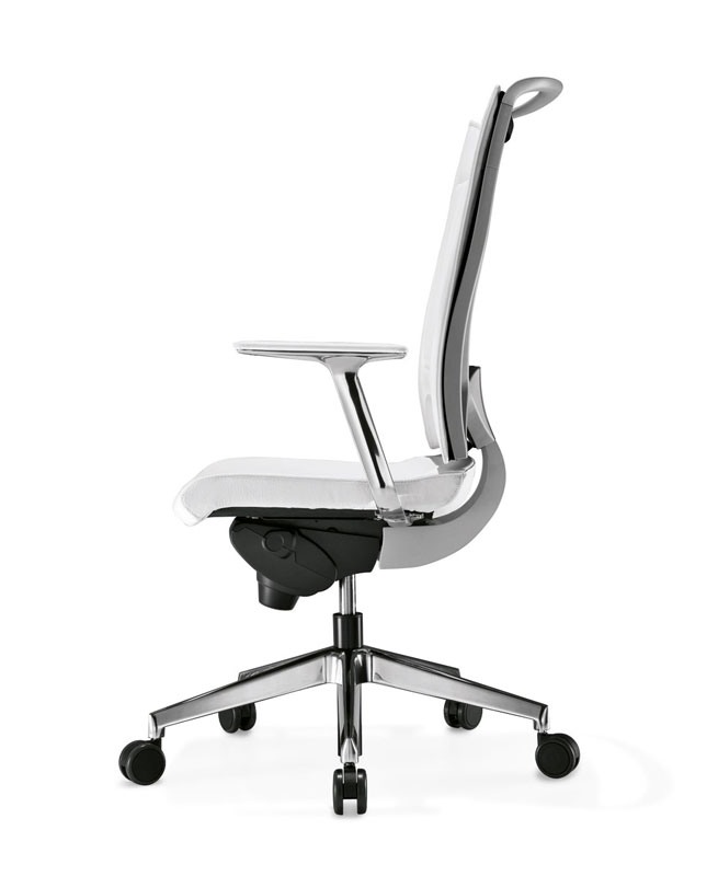 Korium Plus, Chaise de bureau ergonomique, la structure dossier en polypropylène