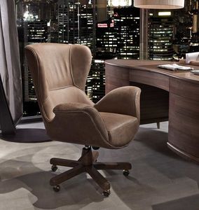 Monteverdi Fauteuil tournant, Fauteuil pivotant lgant pour le bureau