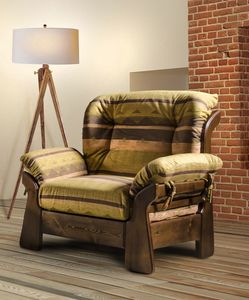 New Jersey fauteuil, Fauteuil rustique, avec des formes accueillantes