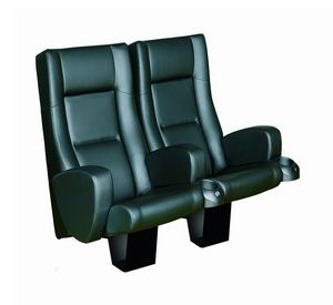 Comfort Rimini, Fauteuil avec structure en mtal, rembourrs, pour les salles multiplex