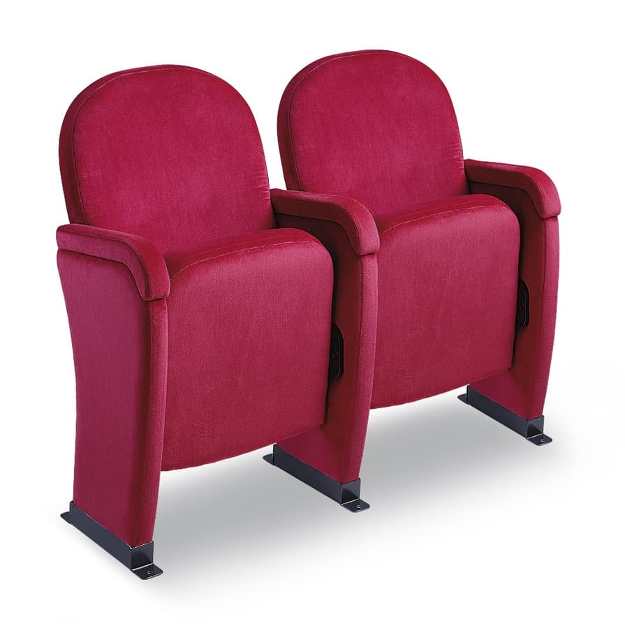Giada Napoli, Chaise avec siège rabattable, pour les salles de théâtre