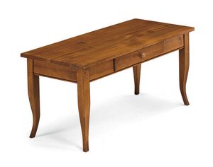 Art. 398, Table basse en bois avec tiroir