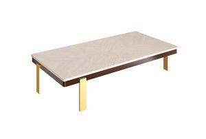 Art. 6023 Zeus, Table basse rectangulaire en bois