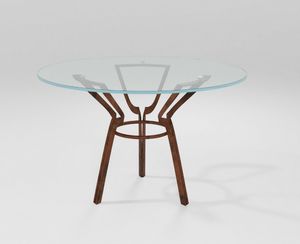 Cerchio, Table avec base de lame de fer