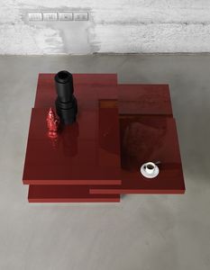 Rotor, Table avec 3 plateaux tournants, pour les salons design