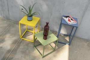 GIN, Tabouret bas / table basse en mtal