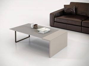 Loop In petite table, Table basse, plateau en bois, idal pour moderne